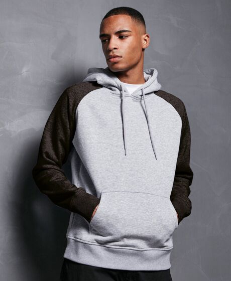 Basic raglan hoodie Thumbnail