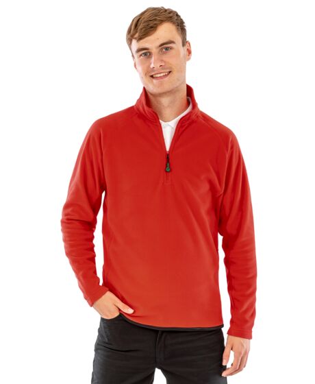 Result Recycled Zip Neck Micro Fleece Thumbnail