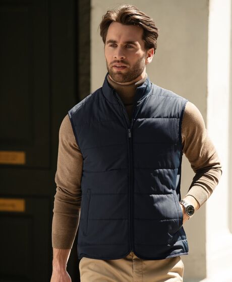 Hudson – horizontal quilted gilet Thumbnail