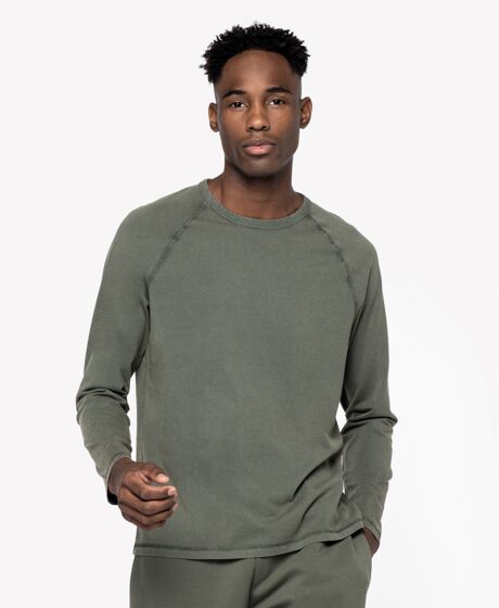 Native Spirit Raglan Long Sleeve Washed T-Shirt Thumbnail