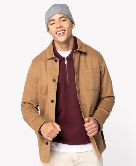 Native Spirit Washed Effect Work Jacket Thumbnail