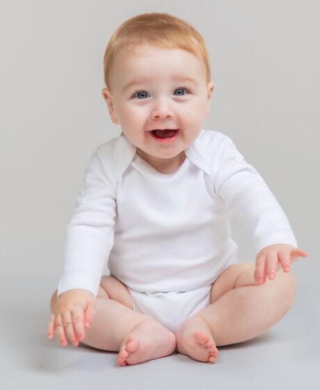 Larkwood Long Sleeve Baby Bodysuit Thumbnail