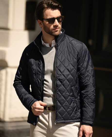 Henderson – stylish diamond quilted jacket Thumbnail