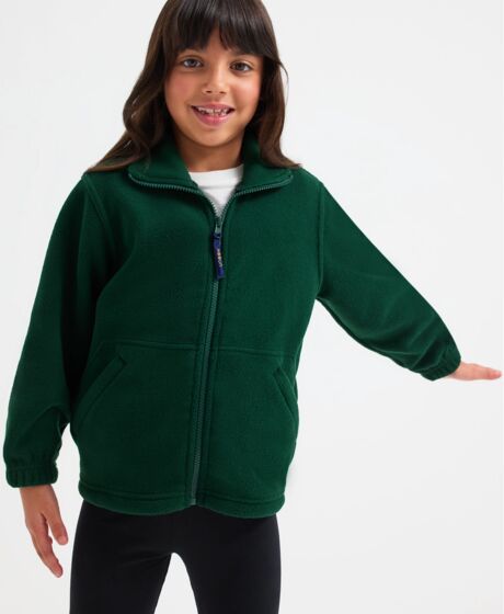 Childrens Classic Full Zip Fleece Jacket Thumbnail
